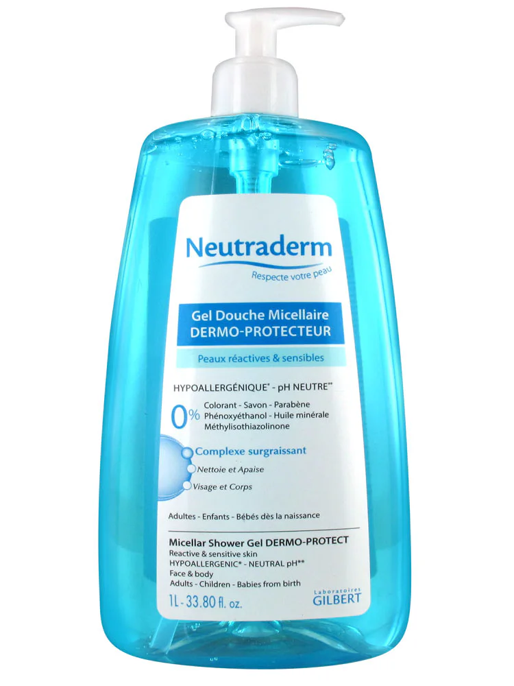 Neutraderm Gel Douche Micellaire Dermo-Protecteur – 1 L