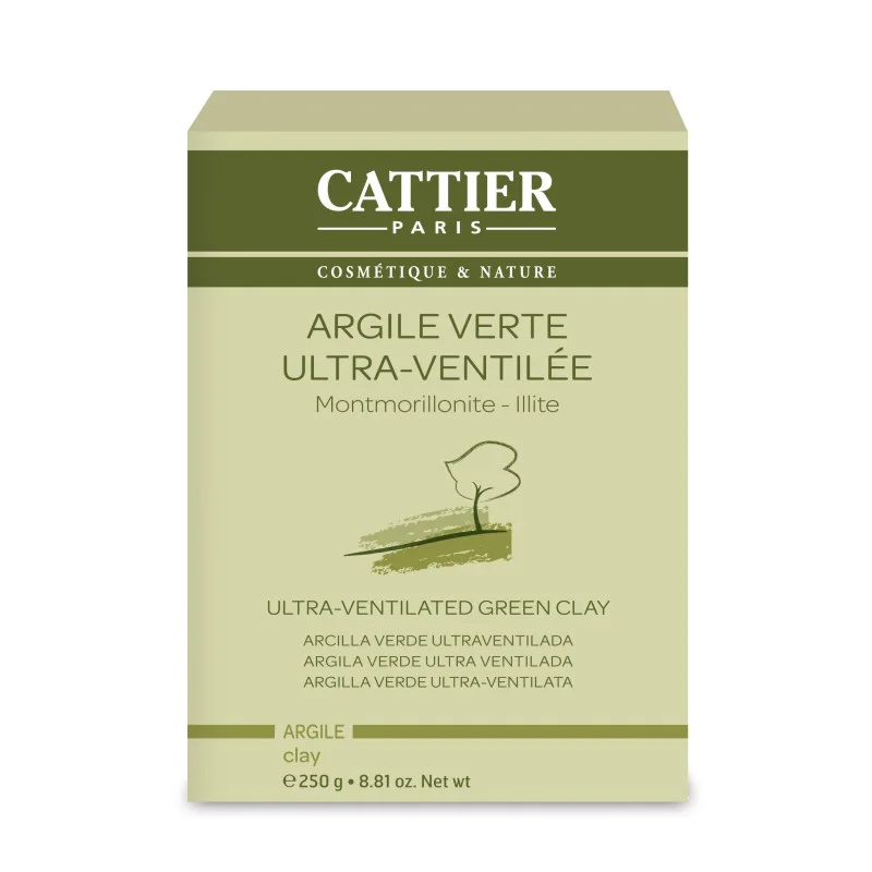 CATTIER ARGILE VERTE ULTRA VENTILEE 250G